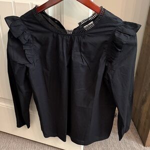 J.Crew Elegant Black Women's Top